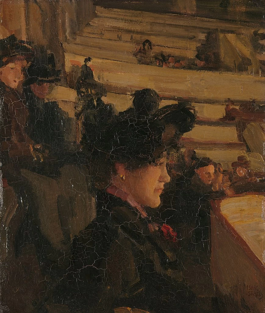 Isaac Israëls - Nel teatro, Rijksmuseum, Amsterdam
